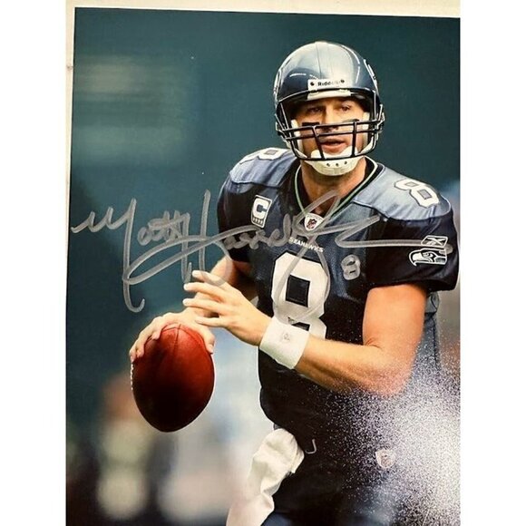 Matt Hasselback signed autographed Seattle Seahawks 8x10 photo JSA - Picture 2 of 3